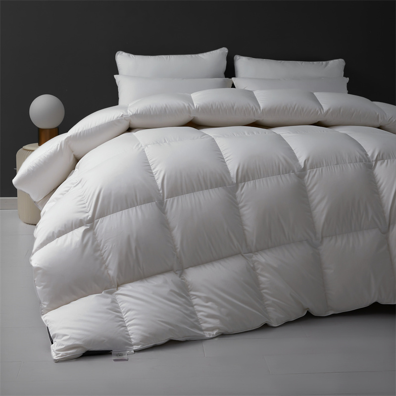 Duvet Down Feather Super Soft Microfiber Quilt Thickening Comforter For Winter (5)